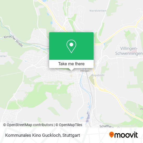 Kommunales Kino Guckloch map