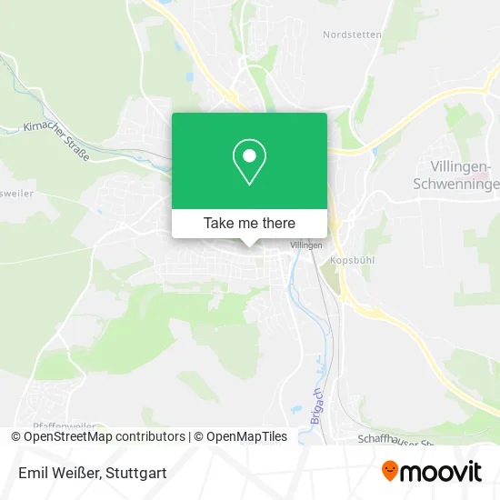 Карта Emil Weißer