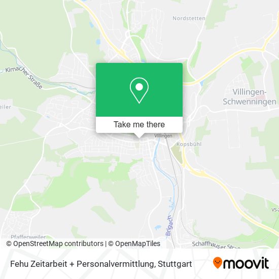 Fehu Zeitarbeit + Personalvermittlung map