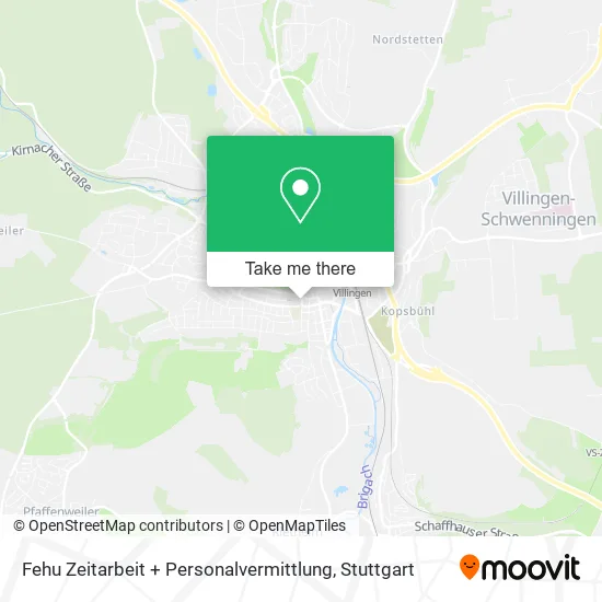 Карта Fehu Zeitarbeit + Personalvermittlung