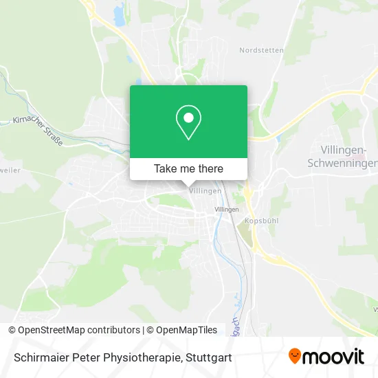 Карта Schirmaier Peter Physiotherapie