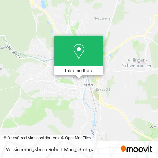 Карта Versicherungsbüro Robert Mang