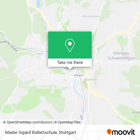 Mader Isgard Ballettschule map