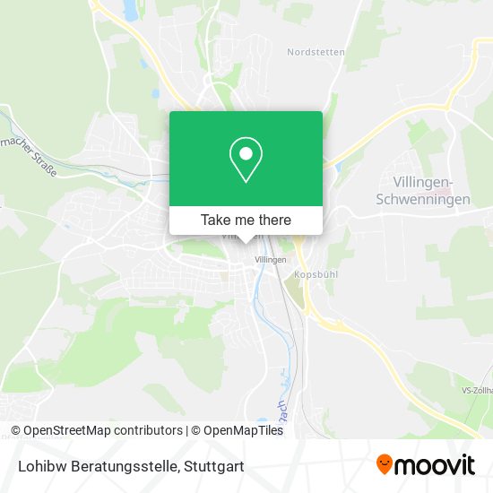 Lohibw Beratungsstelle map