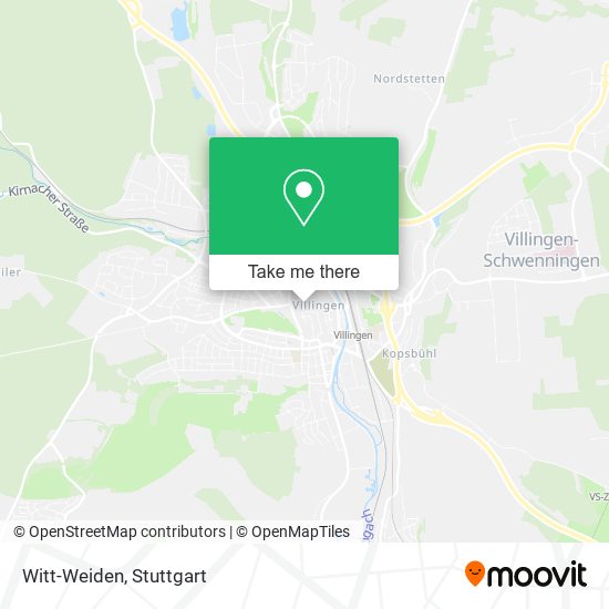 Карта Witt-Weiden