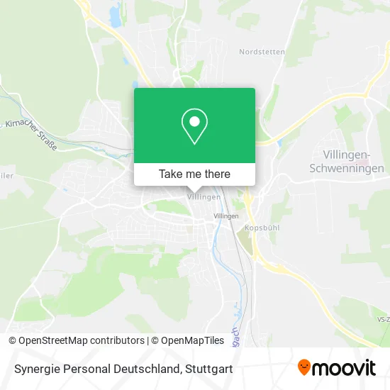 Карта Synergie Personal Deutschland