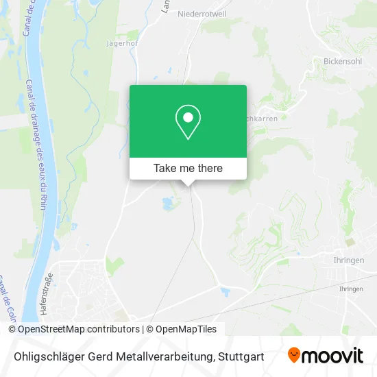 Карта Ohligschläger Gerd Metallverarbeitung