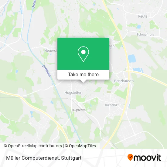 Müller Computerdienst map