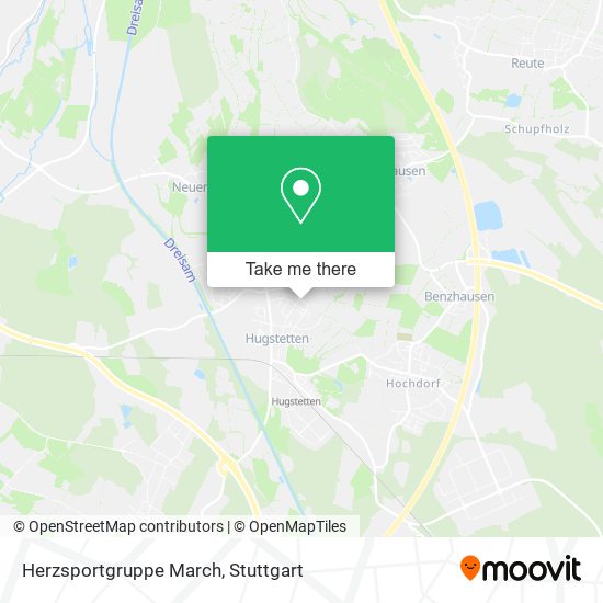 Карта Herzsportgruppe March