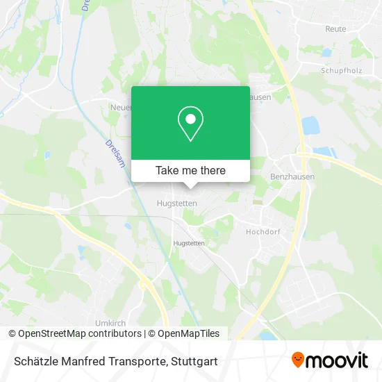 Карта Schätzle Manfred Transporte