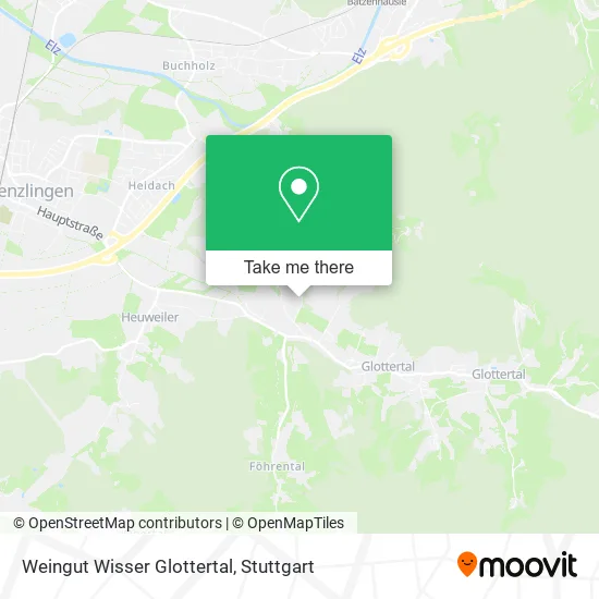 Карта Weingut Wisser Glottertal