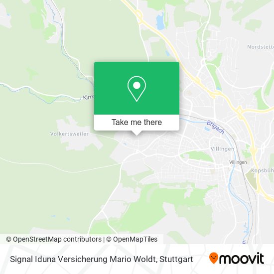 Карта Signal Iduna Versicherung Mario Woldt