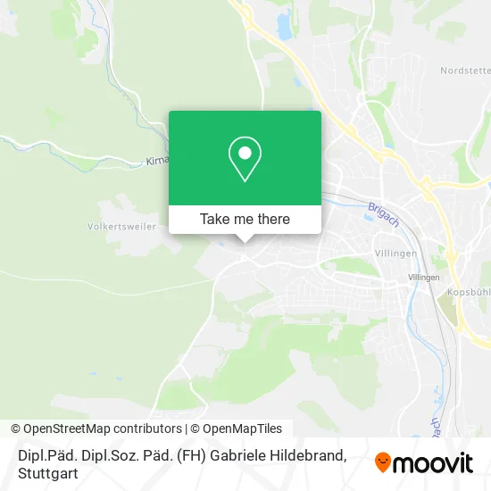 Карта Dipl.Päd. Dipl.Soz. Päd. (FH) Gabriele Hildebrand
