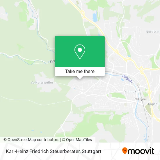 Карта Karl-Heinz Friedrich Steuerberater