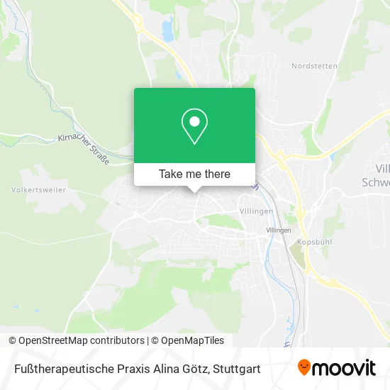 Карта Fußtherapeutische Praxis Alina Götz