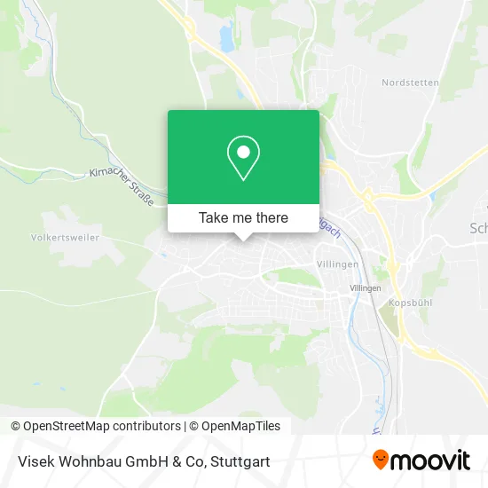 Карта Visek Wohnbau GmbH & Co