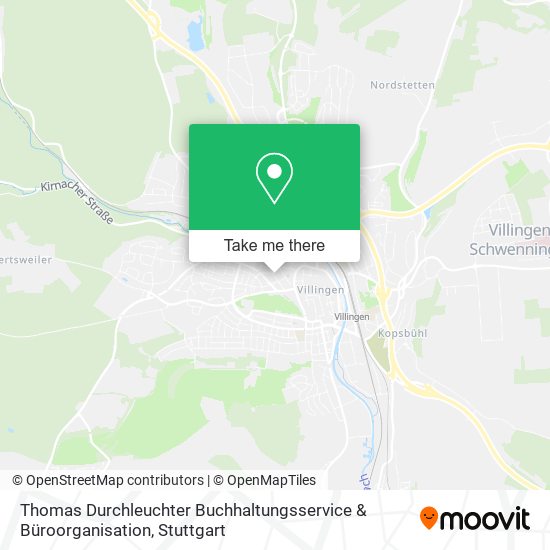 Thomas Durchleuchter Buchhaltungsservice & Büroorganisation map