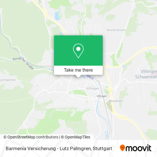 Карта Barmenia Versicherung - Lutz Palmgren