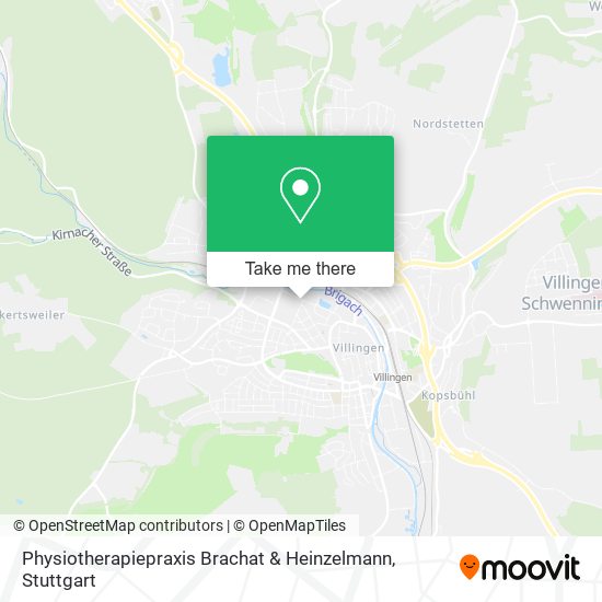 Physiotherapiepraxis Brachat & Heinzelmann map