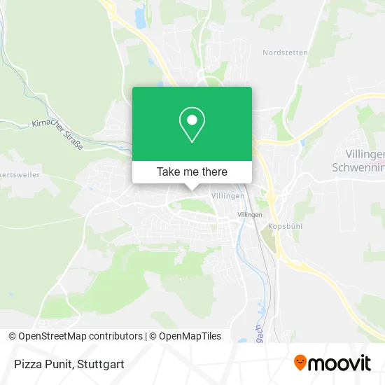 Карта Pizza Punit