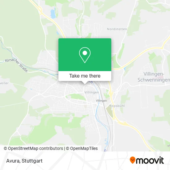 Карта Avura