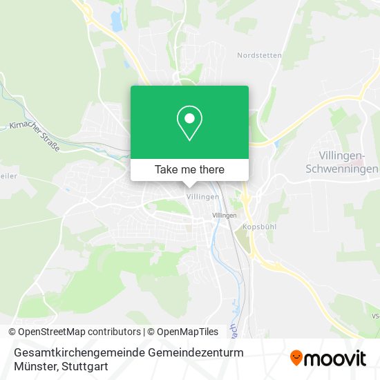 Gesamtkirchengemeinde Gemeindezenturm Münster map