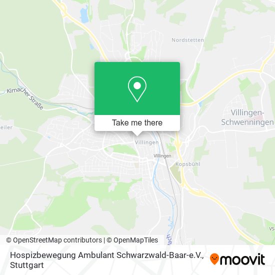 Hospizbewegung Ambulant Schwarzwald-Baar-e.V. map