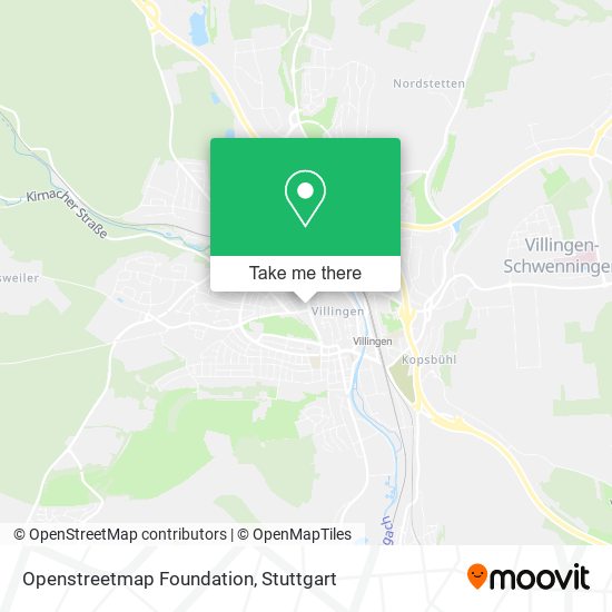 Openstreetmap Foundation map