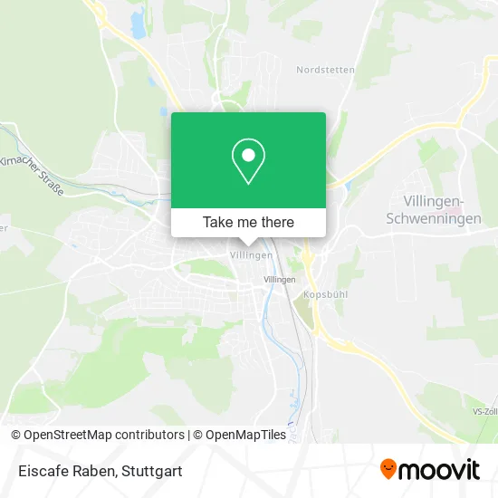 Карта Eiscafe Raben