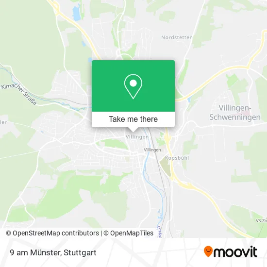 Карта 9 am Münster