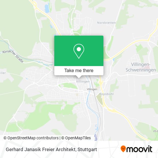 Gerhard Janasik Freier Architekt map