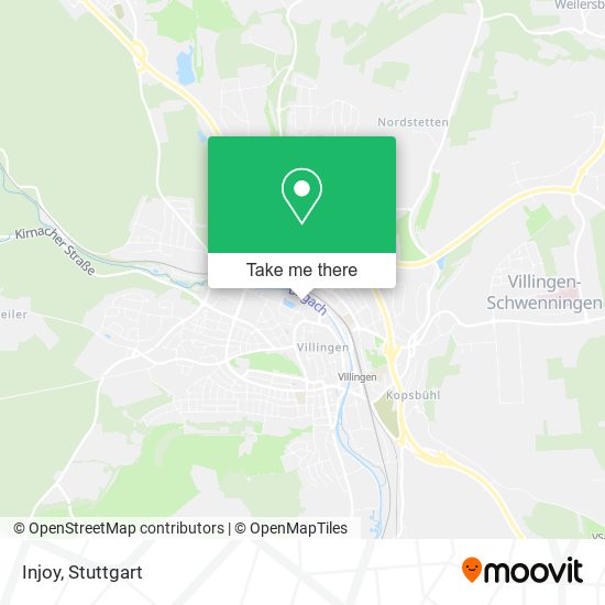 Injoy map