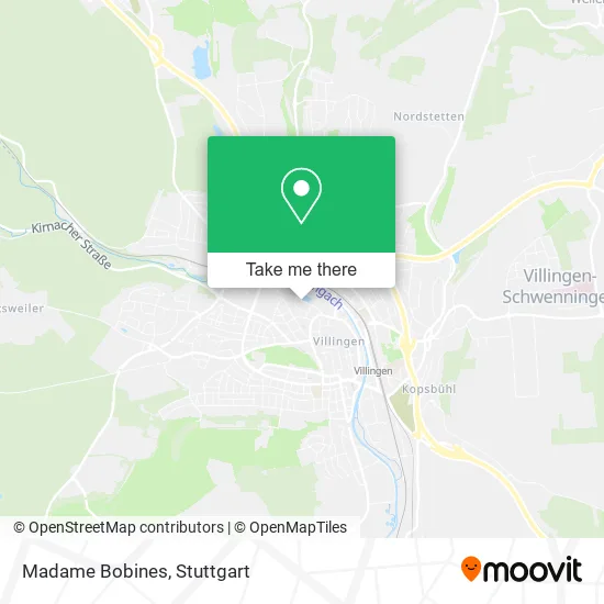 Карта Madame Bobines