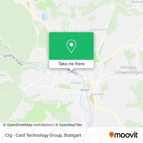 Ctg - Card Technology Group map