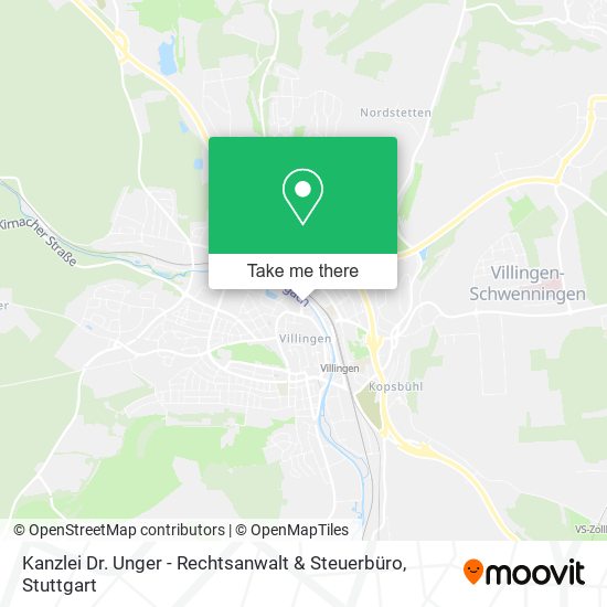 Kanzlei Dr. Unger - Rechtsanwalt & Steuerbüro map