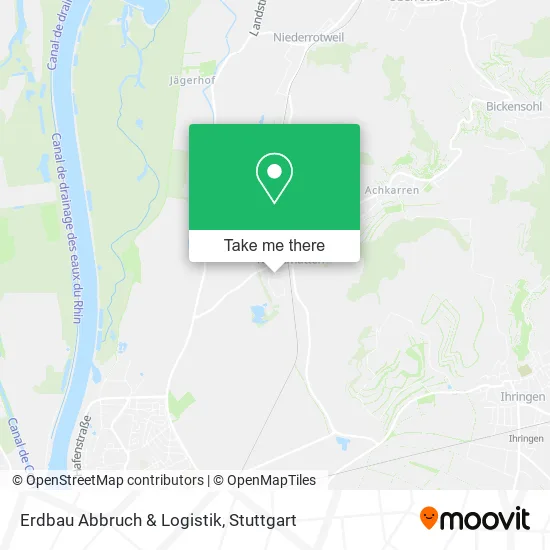 Карта Erdbau Abbruch & Logistik