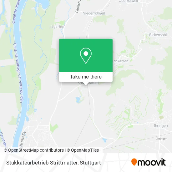 Карта Stukkateurbetrieb Strittmatter