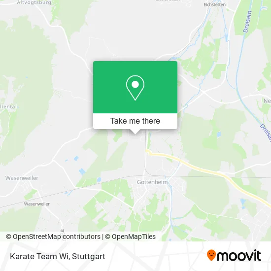 Карта Karate Team Wi