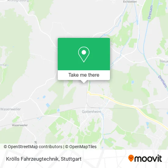 Карта Krölls Fahrzeugtechnik