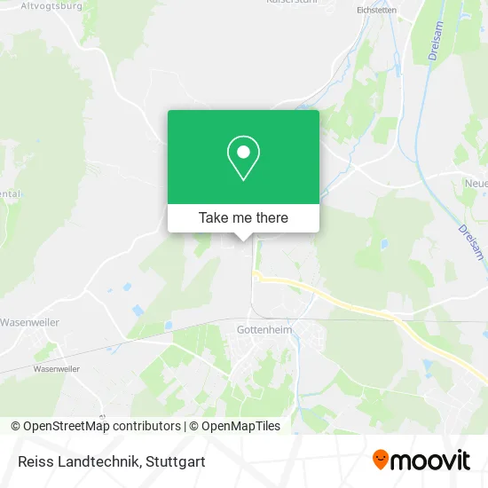 Карта Reiss Landtechnik