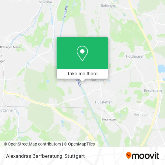 Карта Alexandras Barfberatung