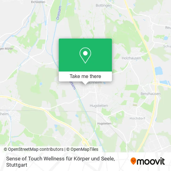 Карта Sense of Touch Wellness für Körper und Seele