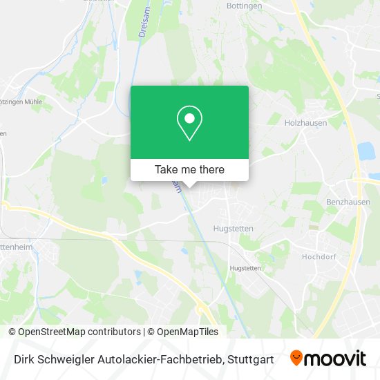 Dirk Schweigler Autolackier-Fachbetrieb map