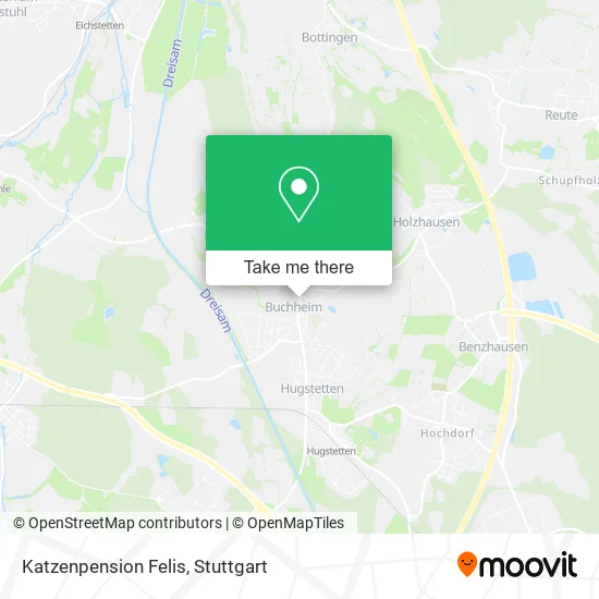 Карта Katzenpension Felis