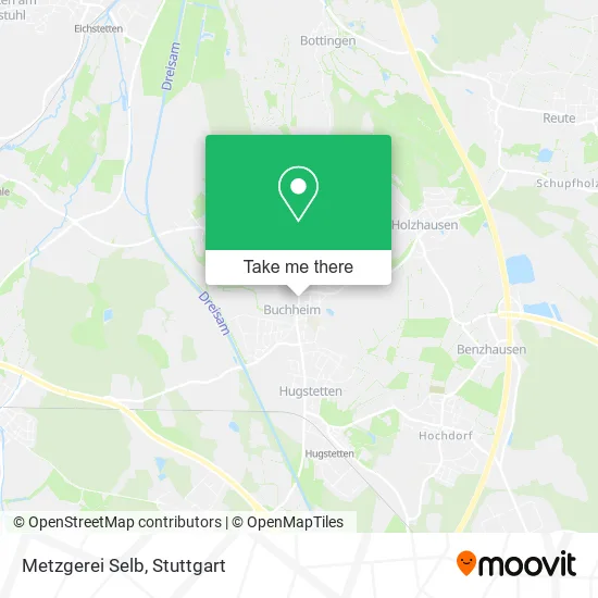 Metzgerei Selb map