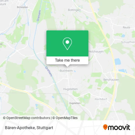 Карта Bären-Apotheke