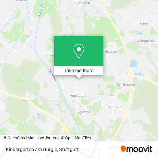 Карта Kindergarten am Bürgle