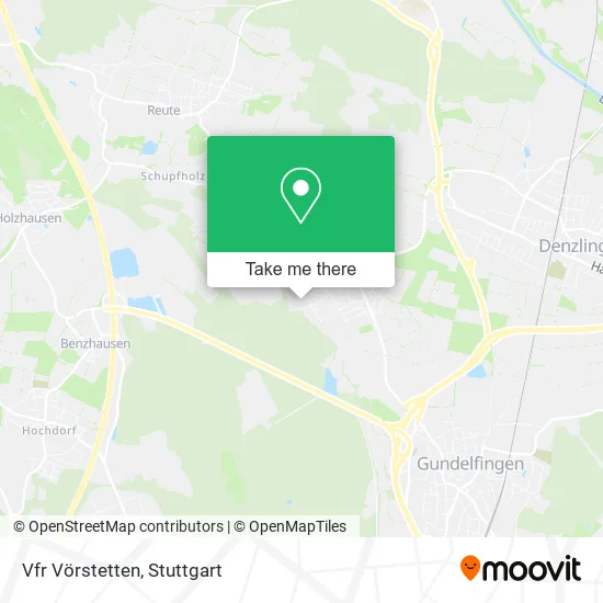 Карта Vfr Vörstetten