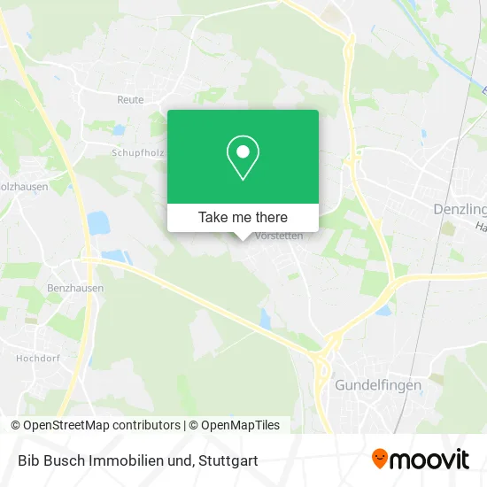 Карта Bib Busch Immobilien und