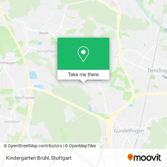 Карта Kindergarten Brühl